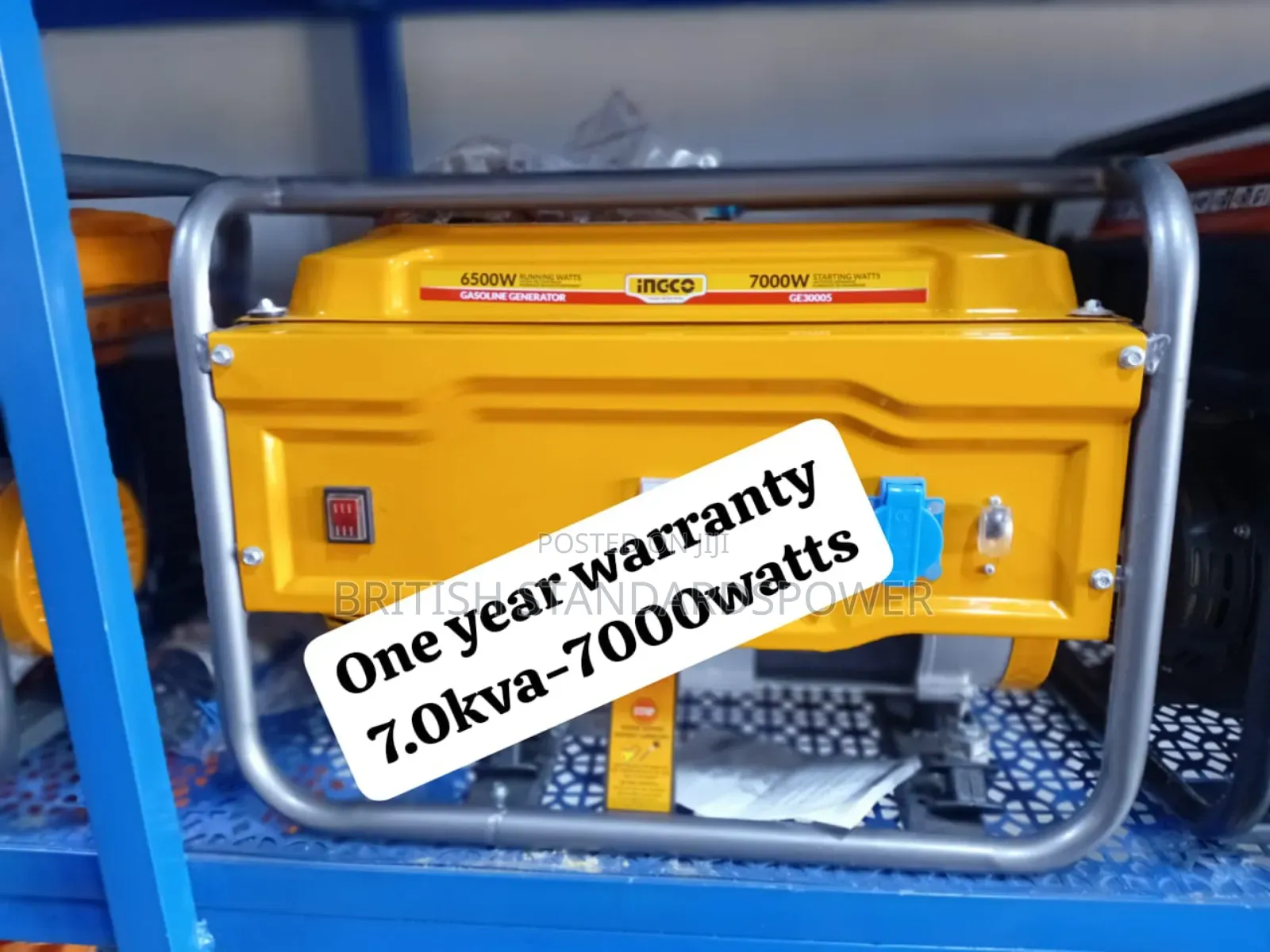 High Grade 7.0kva Petrol Generator