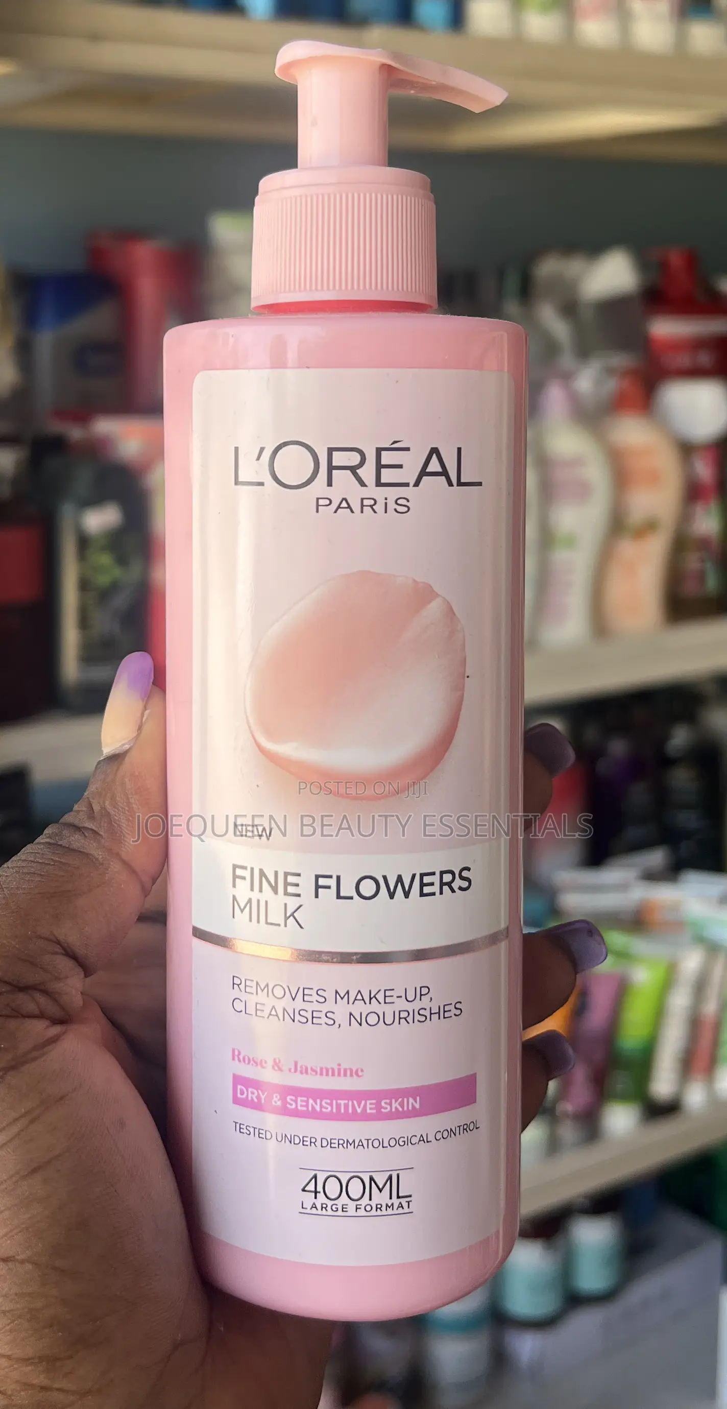 L’Oréal Fine Flowers Milk Cleanser