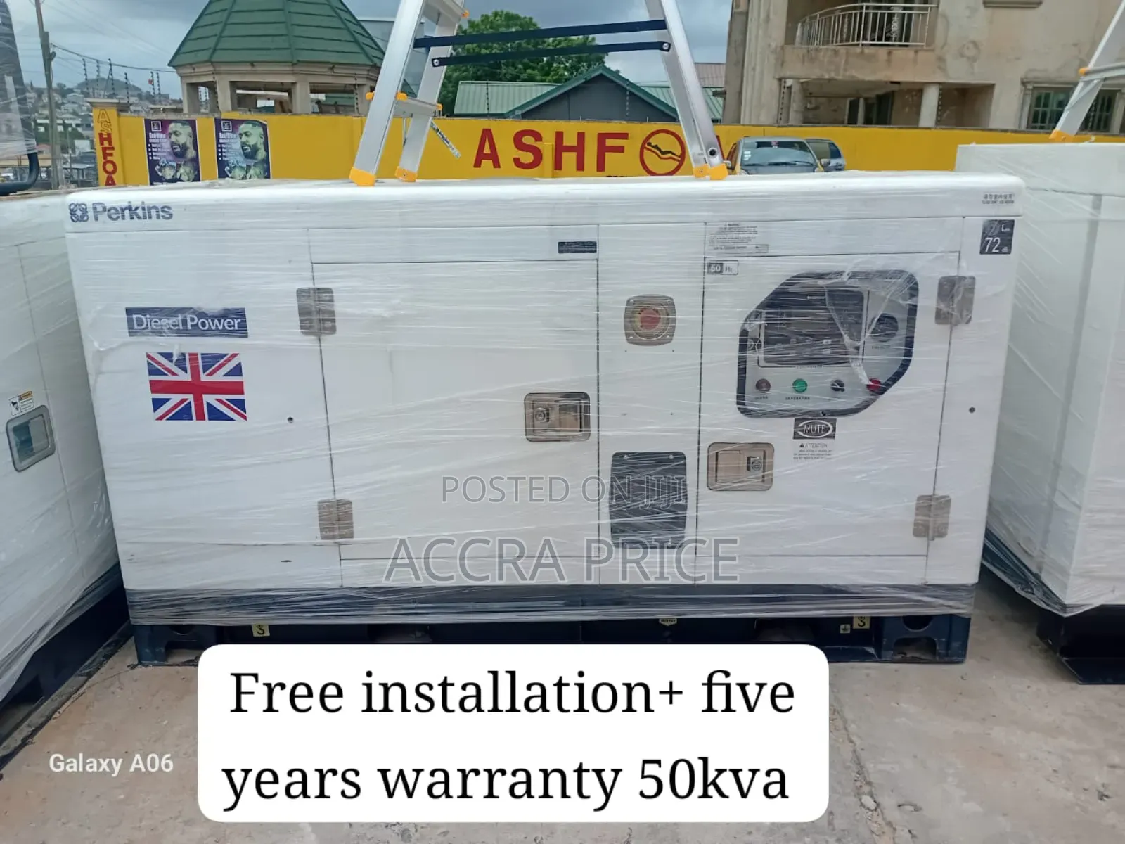 Power on Demand 50kva Perkins Gen Diesel Perkins Generator