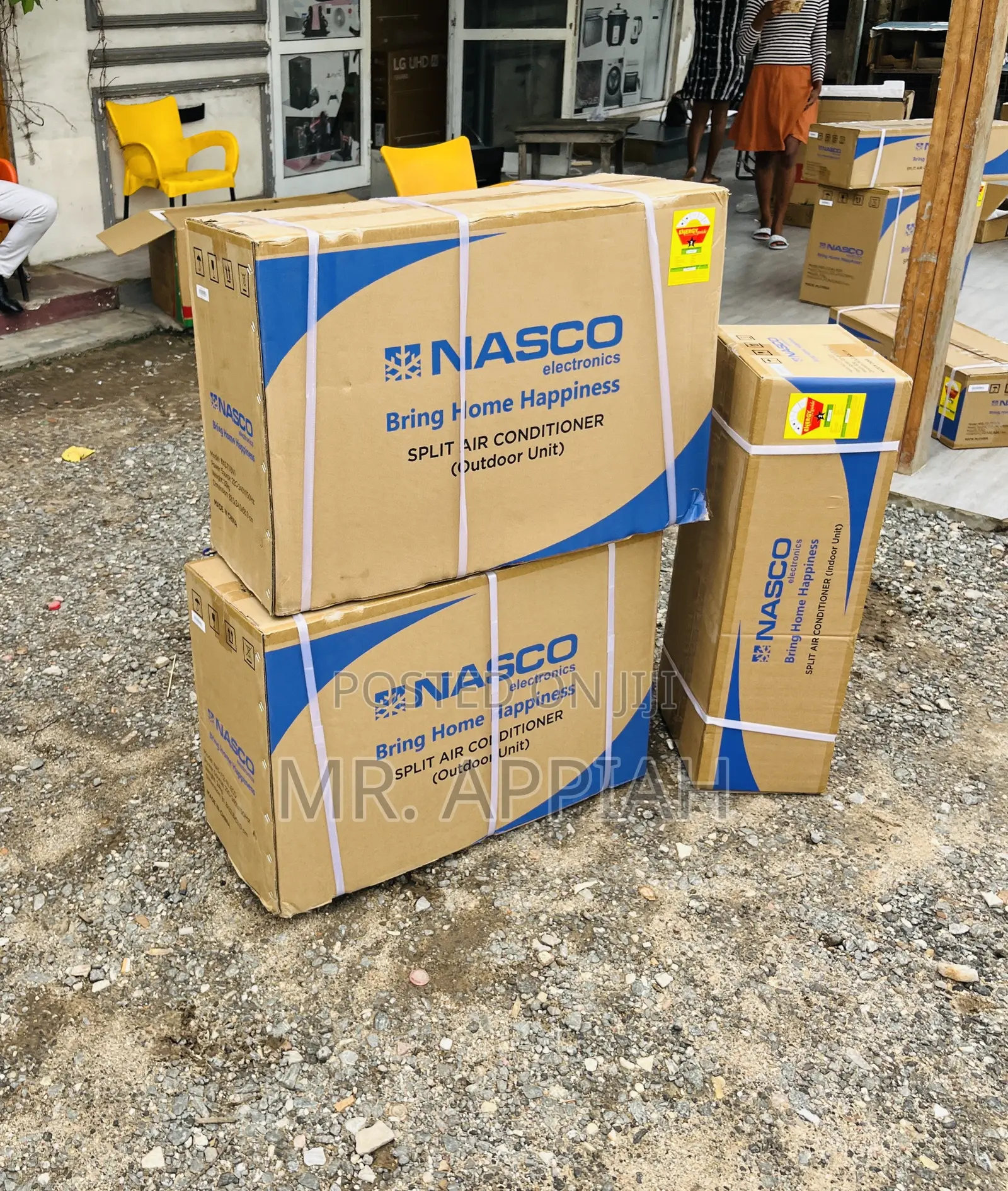 Nasco 2.0hp Split Type Ac With Automatic Restart(R410).