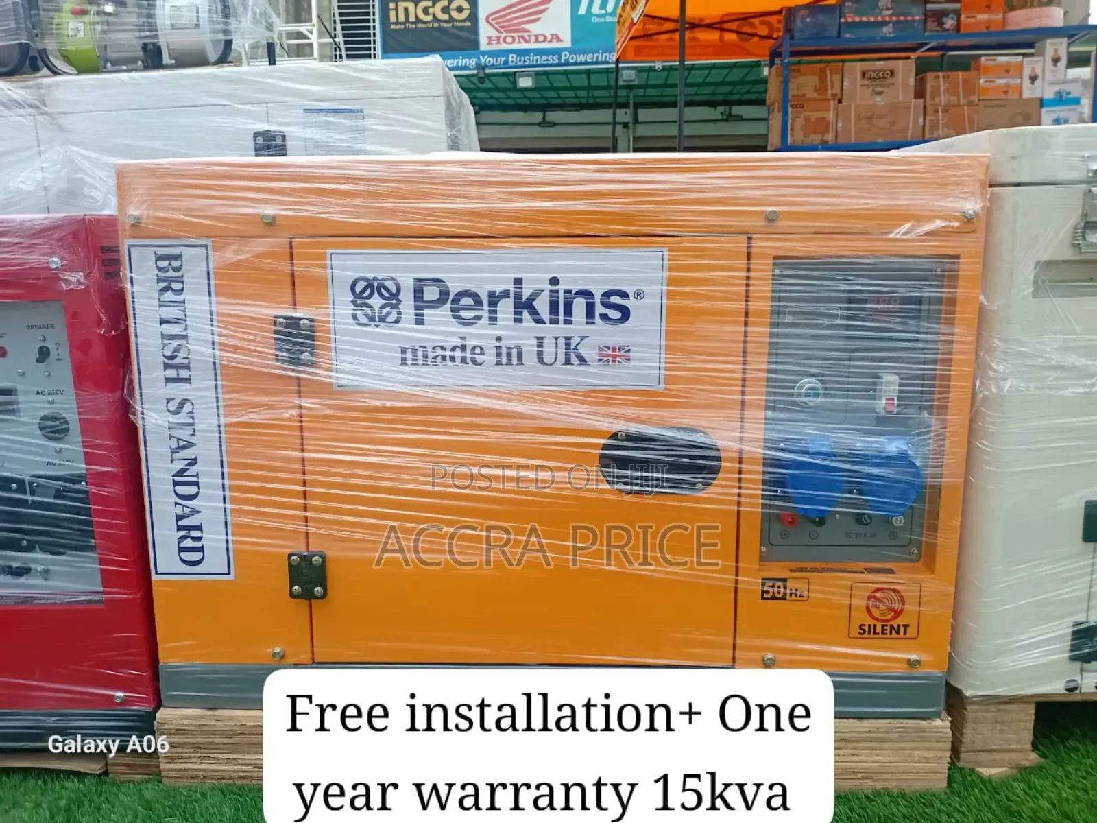 Power Without Compromise 15kva Perkins Diesel Gen 100kva