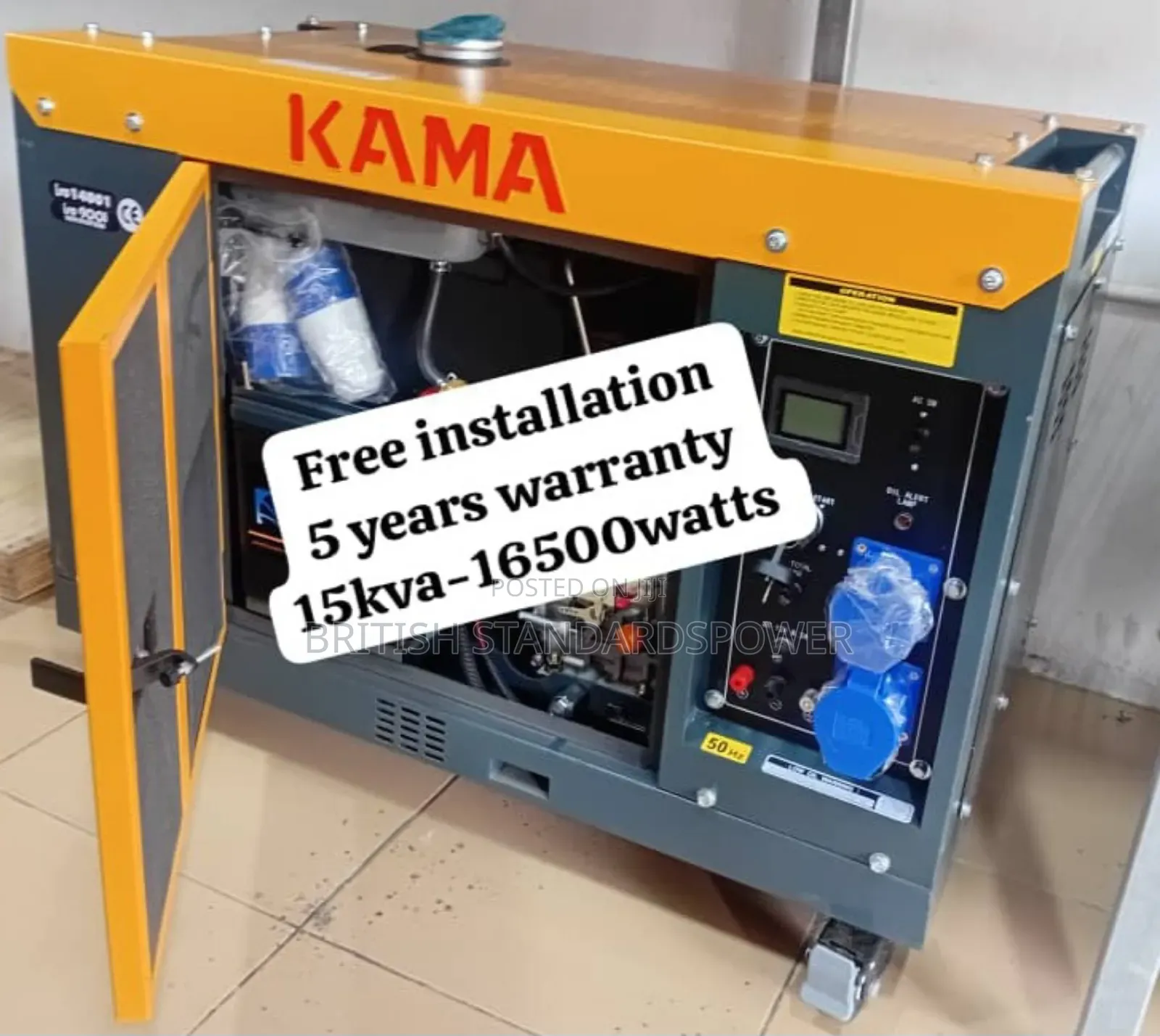 15kva Outstanding Kama Diesel Generator Kama