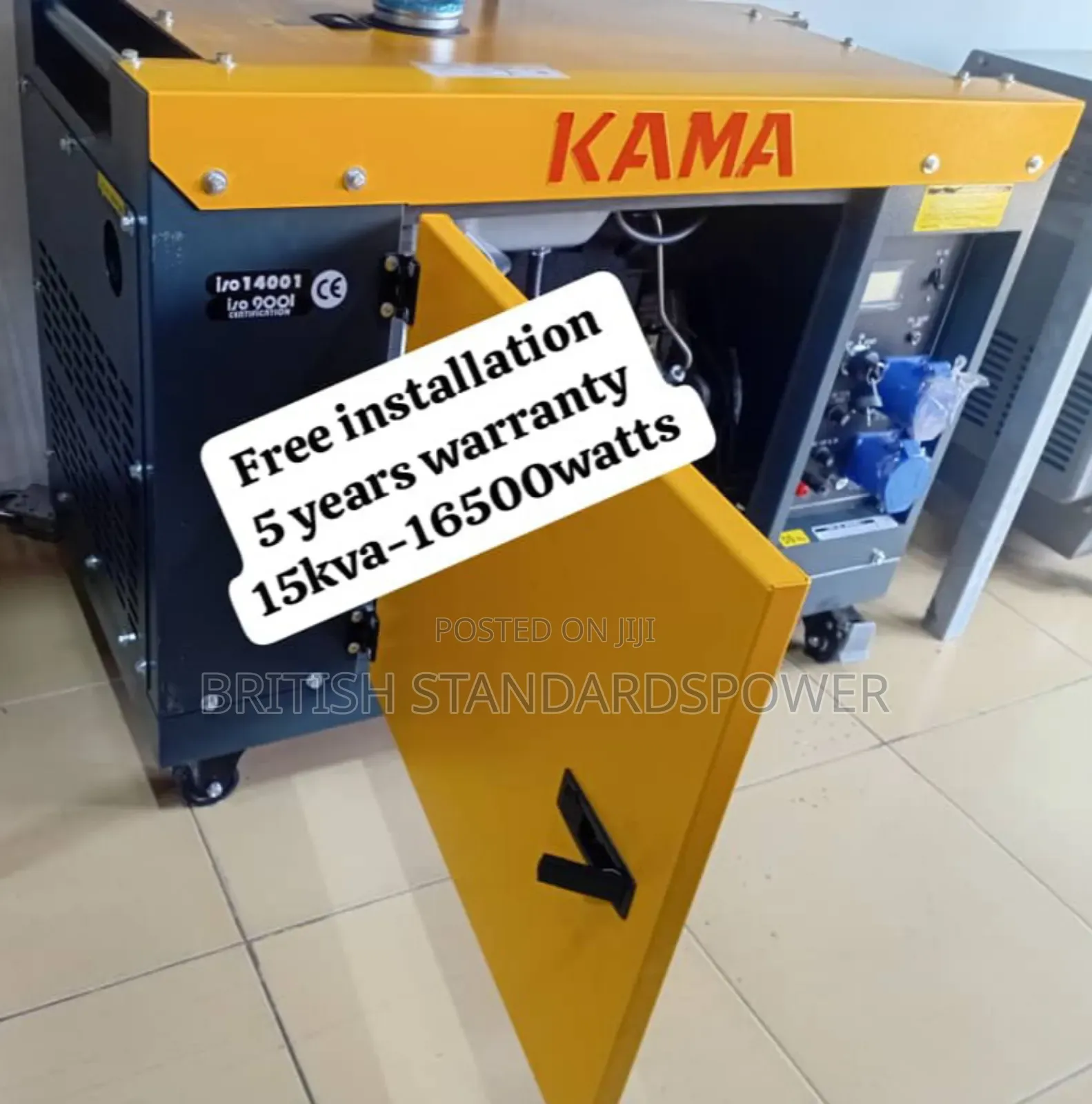 Plant Energy Solution 15kva Diesel Powered Generator 15kva
