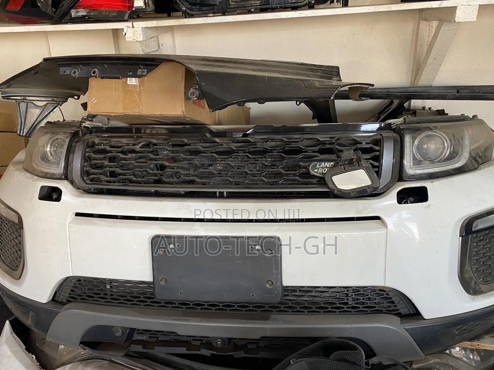 Range Rover Evoque 2017 2018 Front Cut