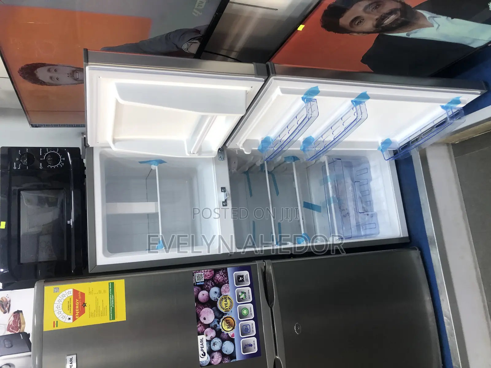 Original and Strong Compressor Pearl Double Door Fridge 138