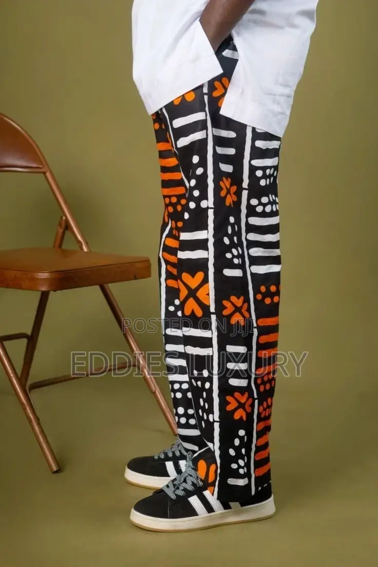 Outstanding Ankara African Print Cargo Pants