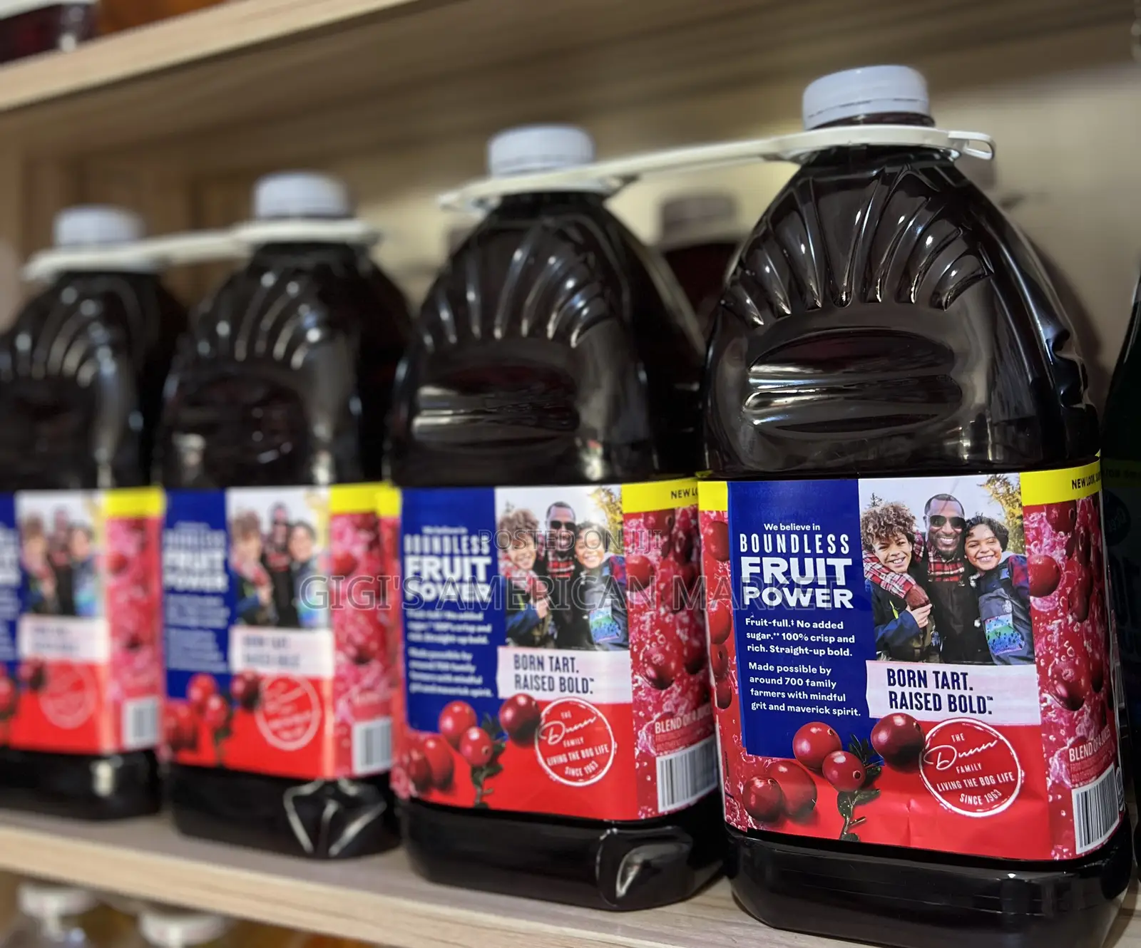 Ocean Spray Cranberry Juice.