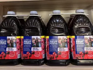 Ocean Spray Cranberry Juice.