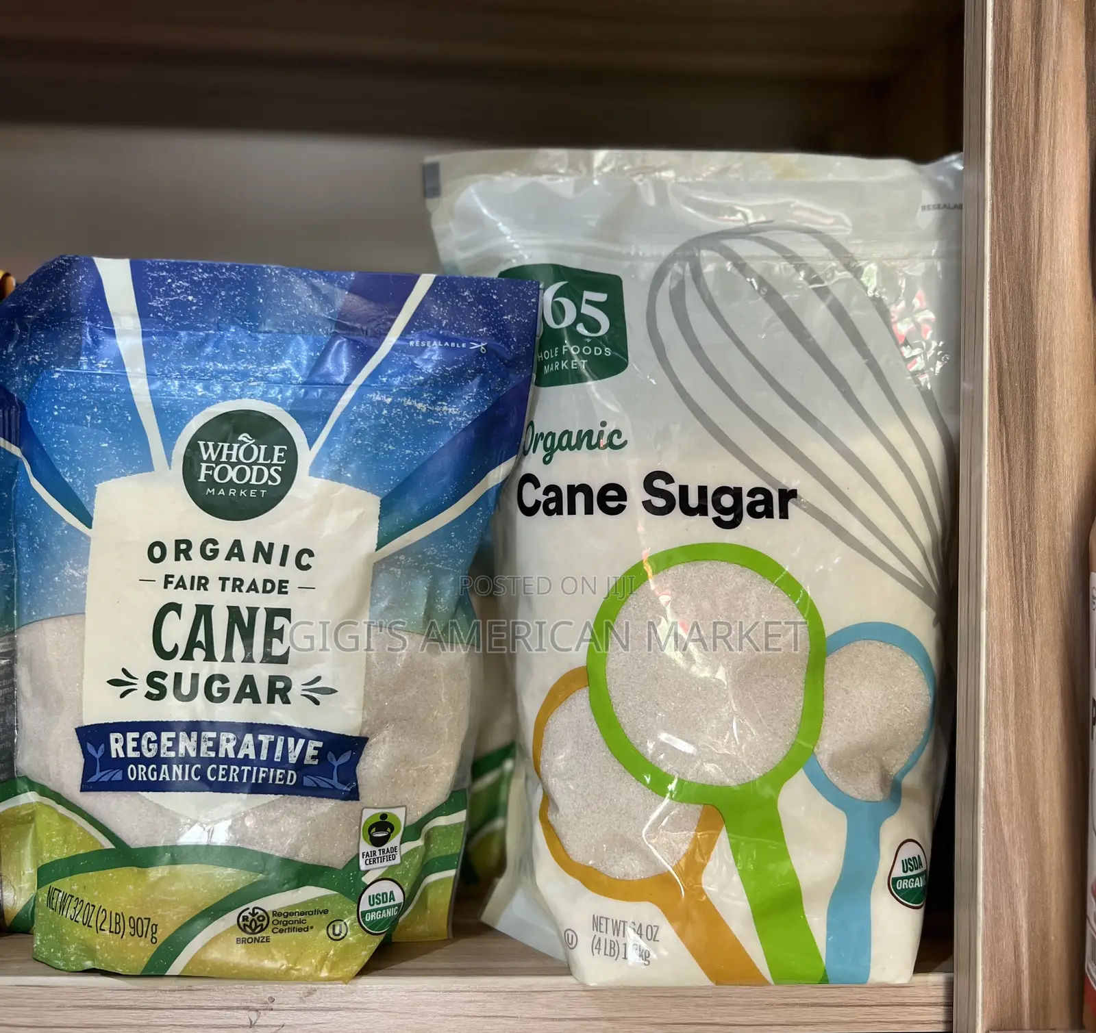 Organic Cane Sugar From Whole Foods