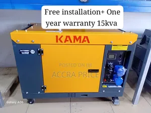 Powering Progress 100kva Kama Diesel 15kva Genset 15kw