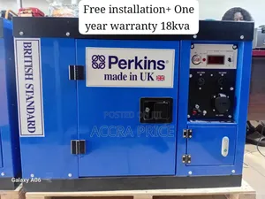 Powering Progress 18kva Perkins Diesel 100kva Genset 15kw