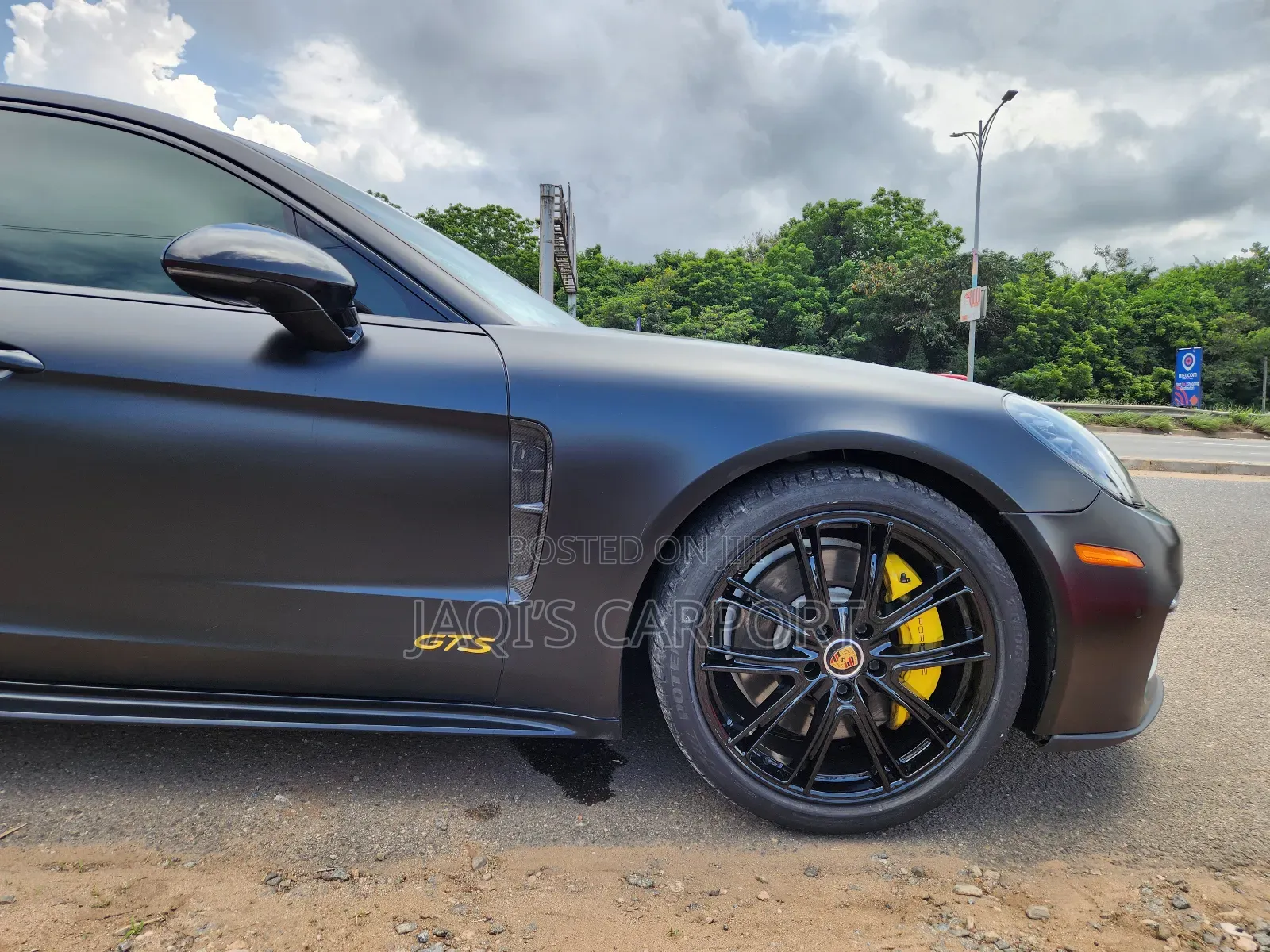 Porsche Panamera GTS 2022 Black