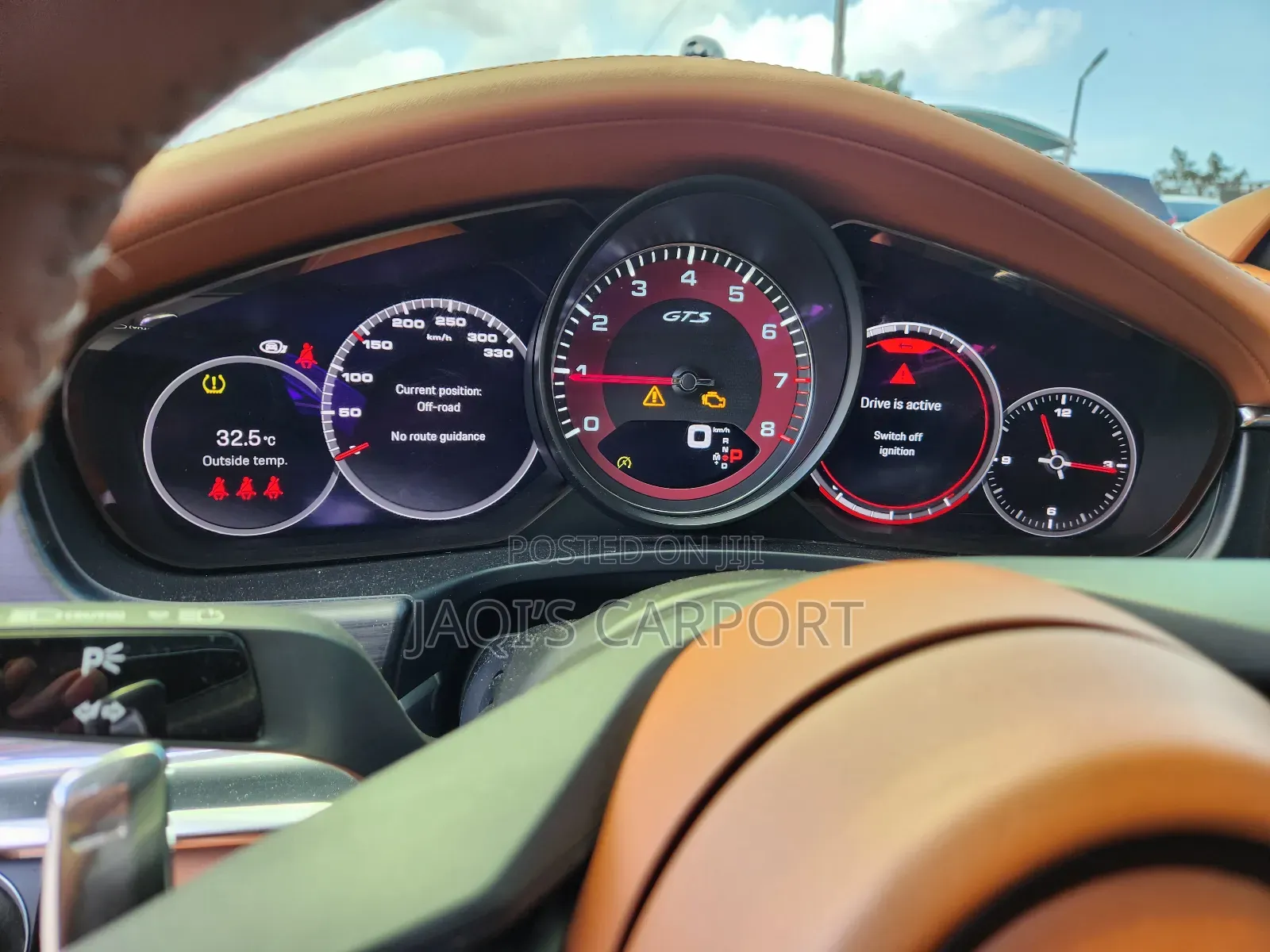 Porsche Panamera GTS 2022 Black