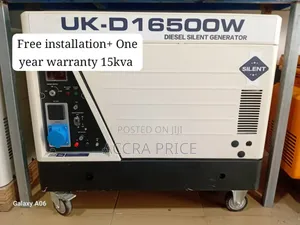 Powering Progress 15kva Uk-D Diesel 15kva Genset 16.5kw