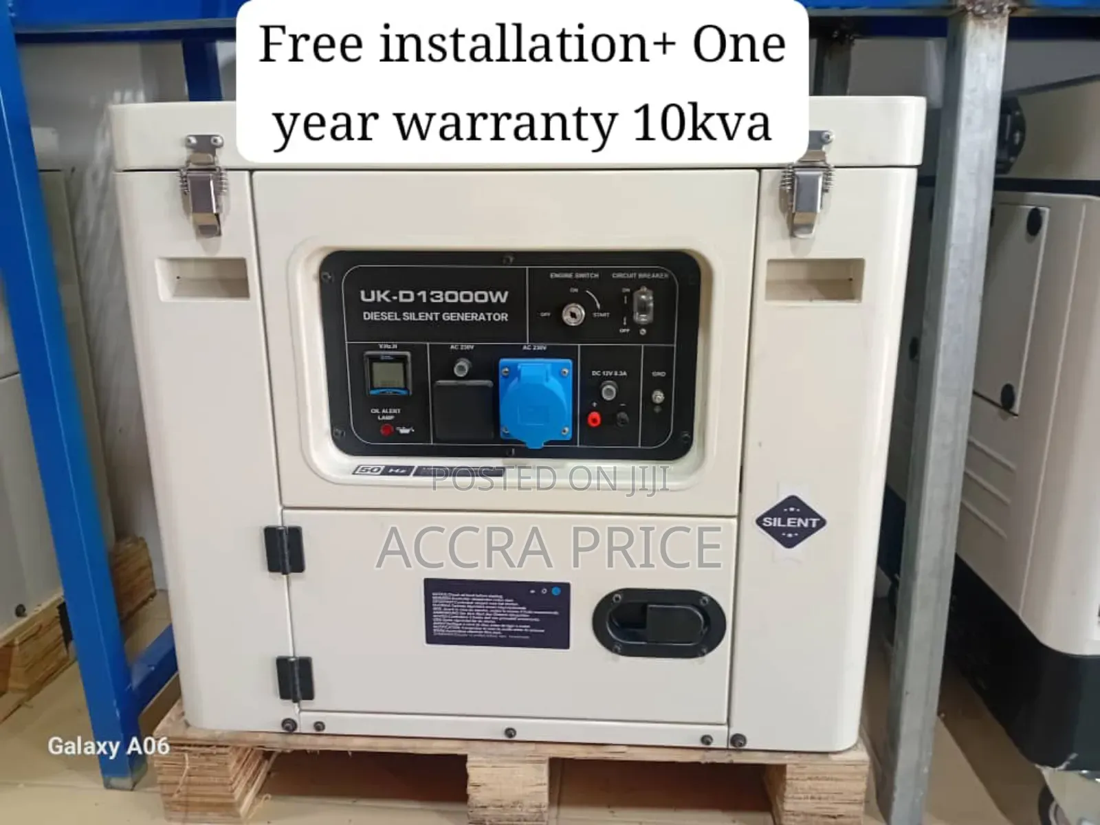 Powering Progress 10kva Uk-D Diesel 10kva Genset 13kw