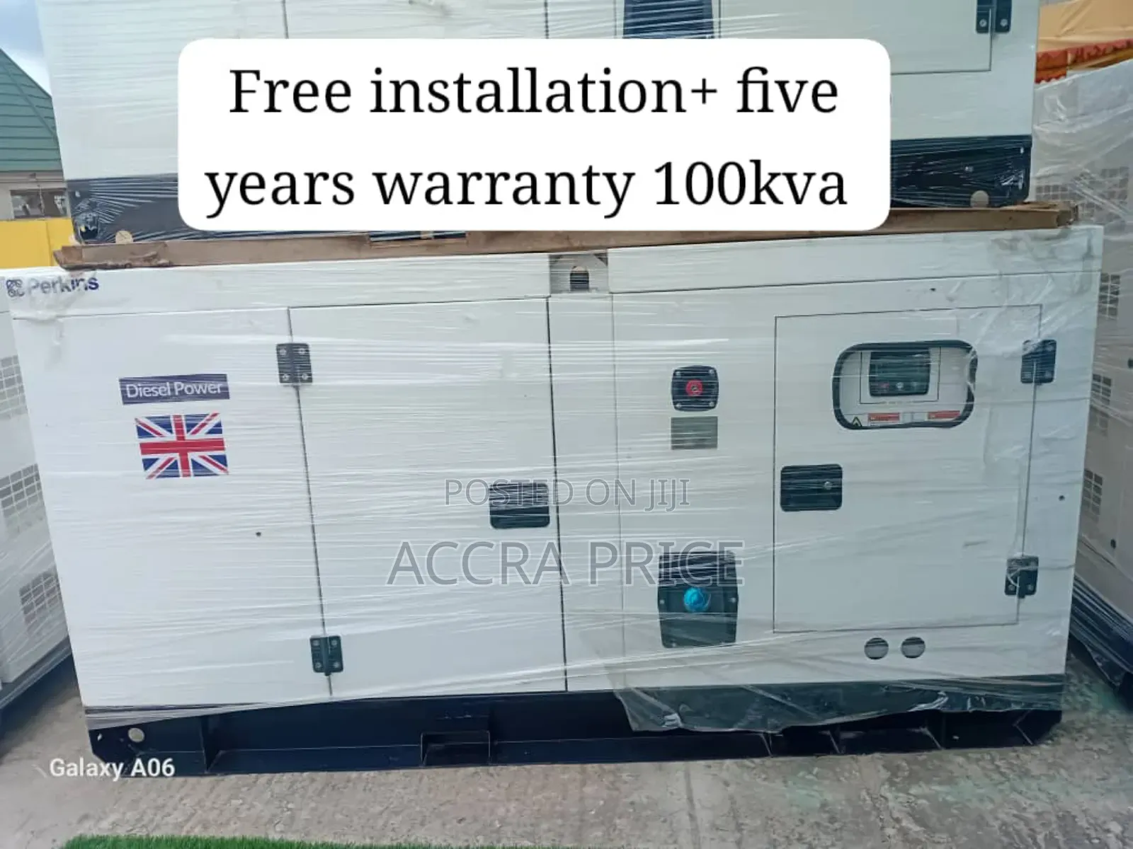 Powering Progress 100kva Perkins Diesel 100kva Genset 100kw