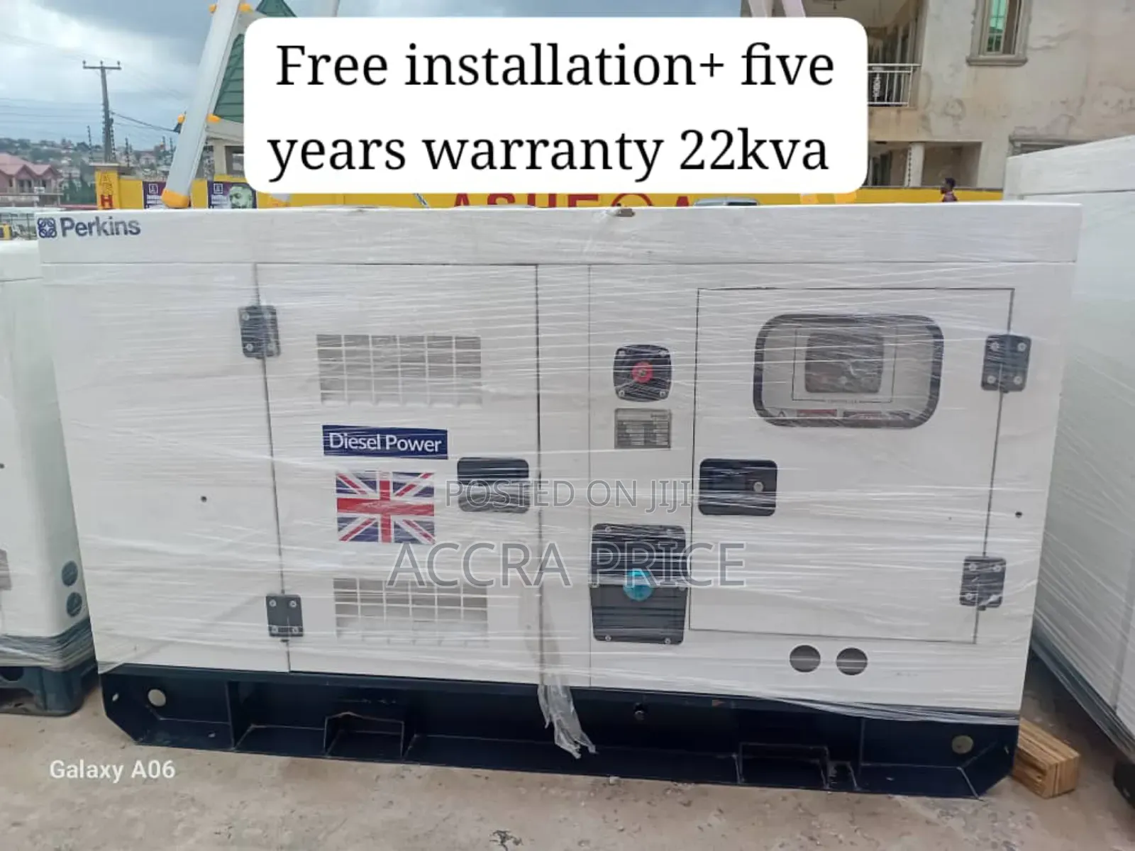 Powering Progress 22kva Perkins Diesel 22kva Genset 18kw