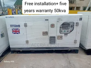 Powering Progress 50kva Perkins Diesel 50kva Genset 45kw
