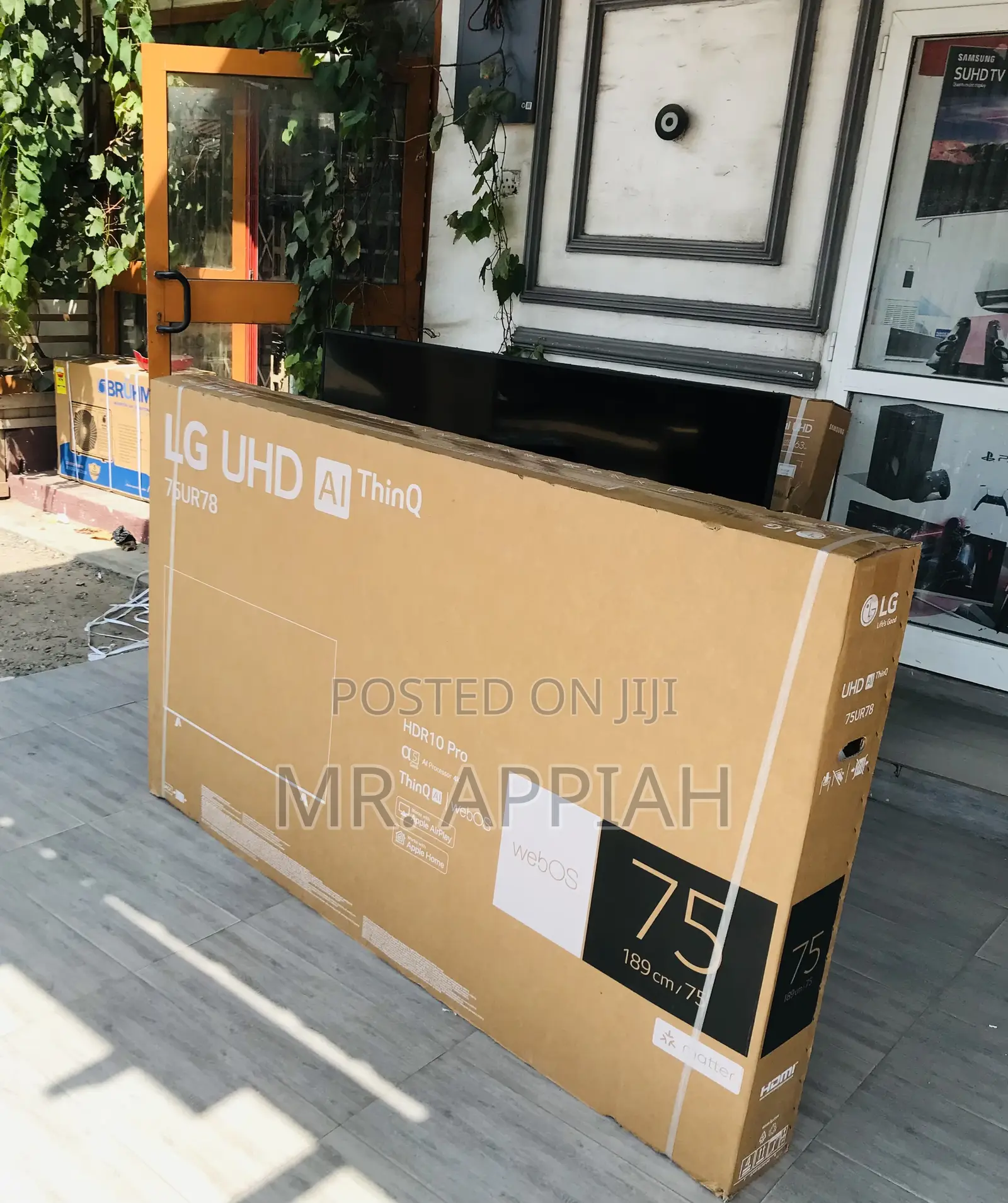 Newly Made Lg 75ur7800 75” Uhd Smart Television(Black)