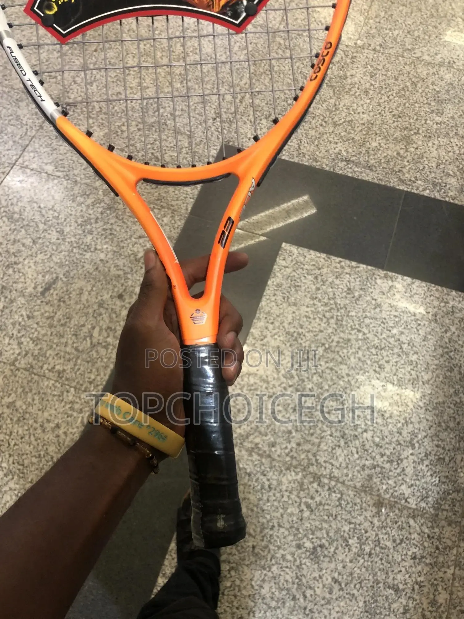 Tennis Racket Action