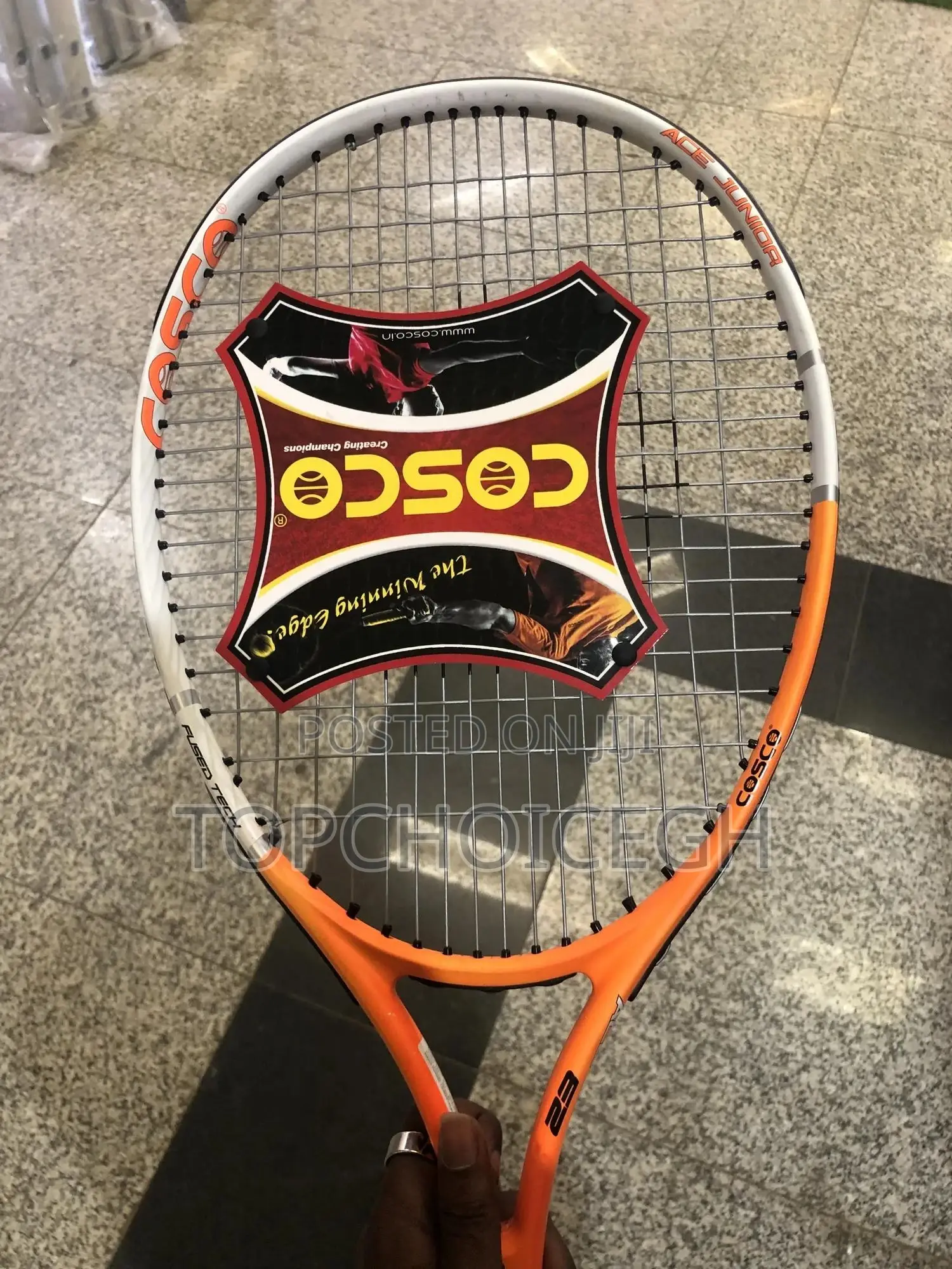 Tennis Racket Action