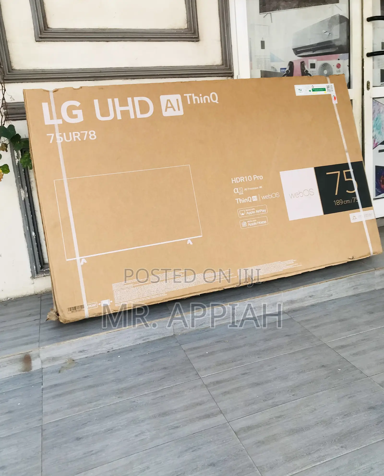 Check Out Unique Lg Uhd Smart Tv(75ur7800)Black