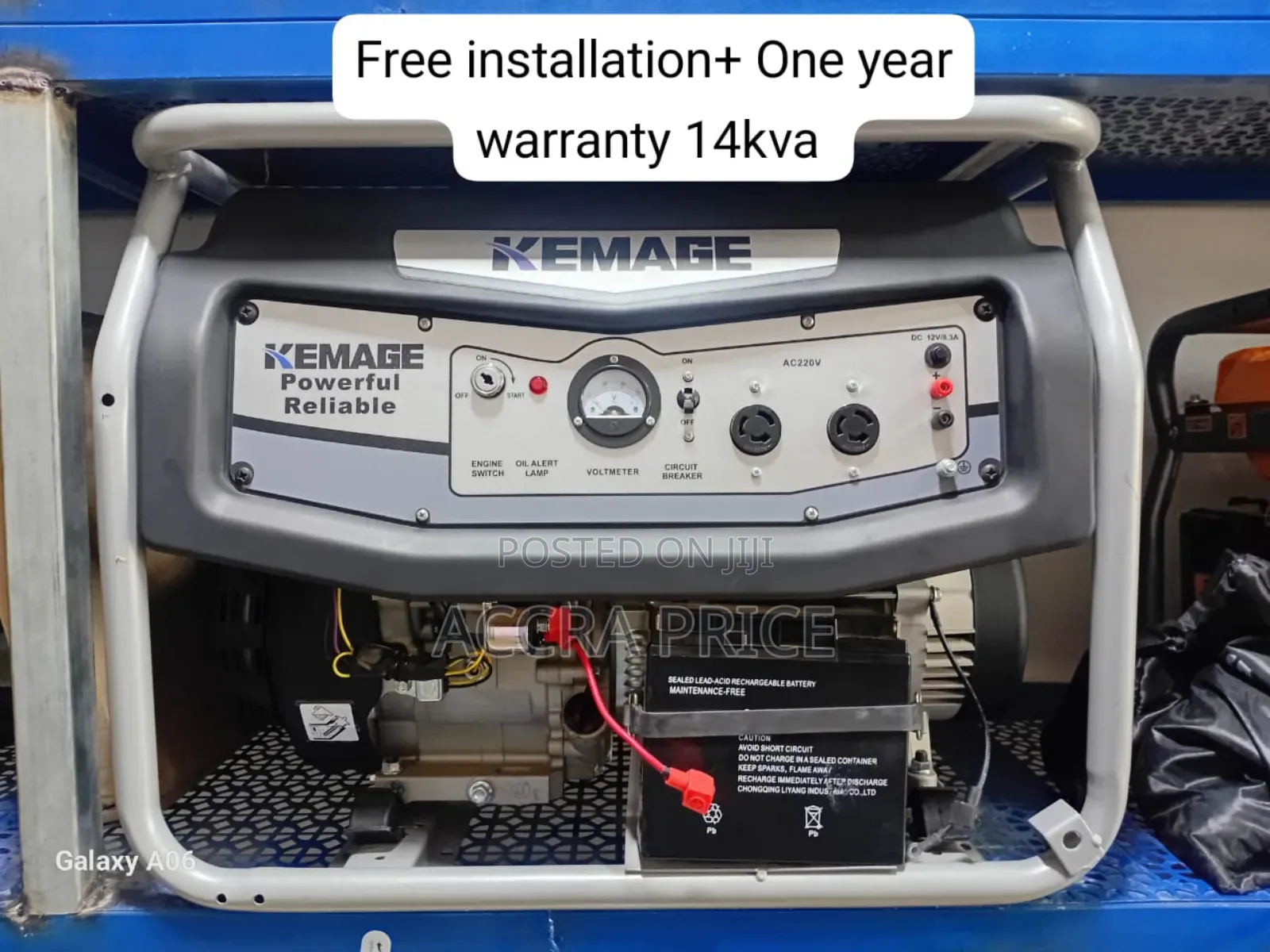 Powering Progress 14kva Kemage Petrol 14kva Genset 16kw
