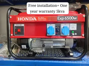 Powering Progress 5kva Honda Petrol 5kva Genset 6.5kw