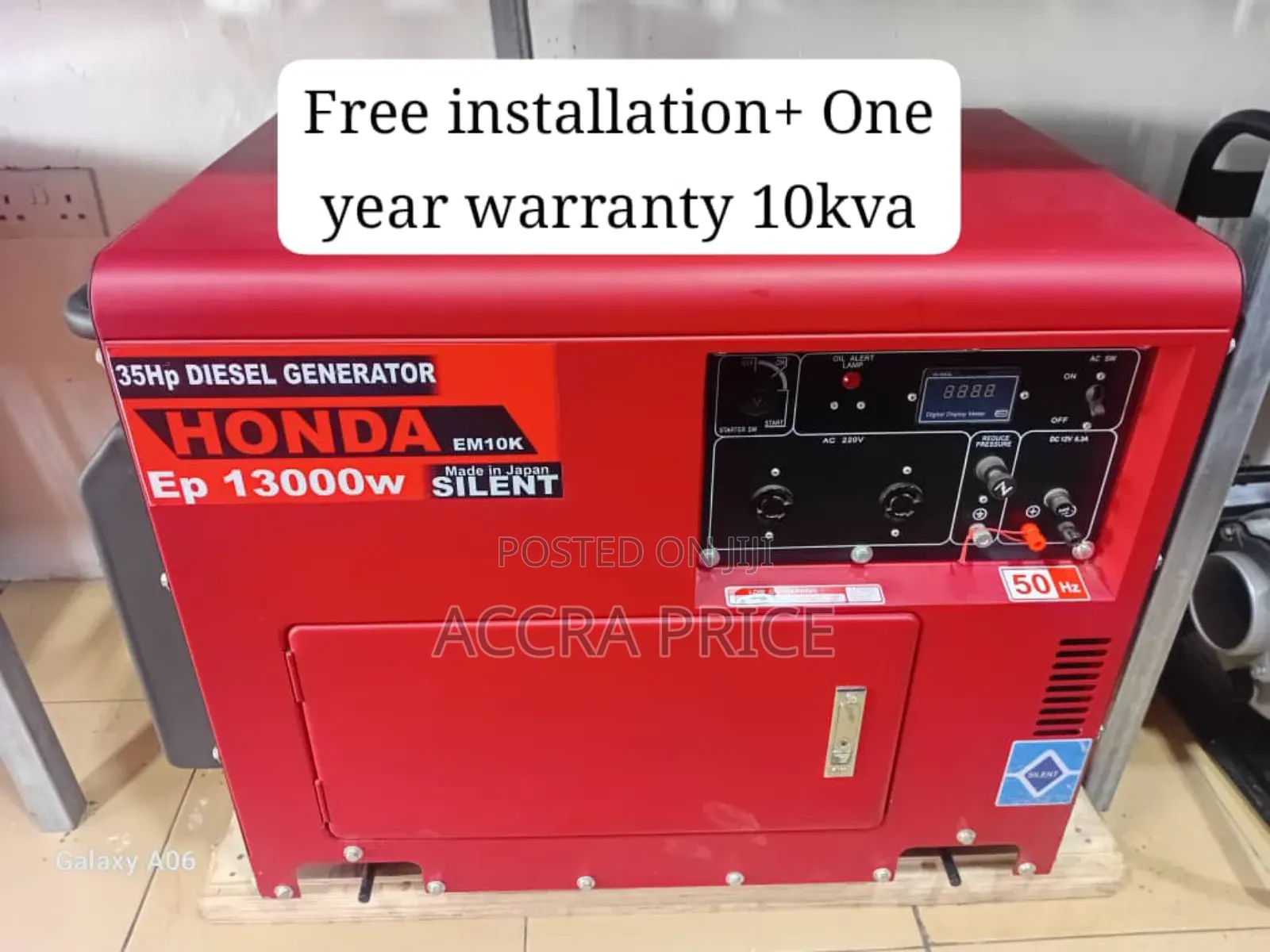 Powering Progress 10kva Honda Diesel 10kva Genset 13kw