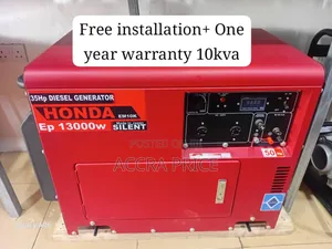 Powering Progress 10kva Honda Diesel 10kva Genset 13kw