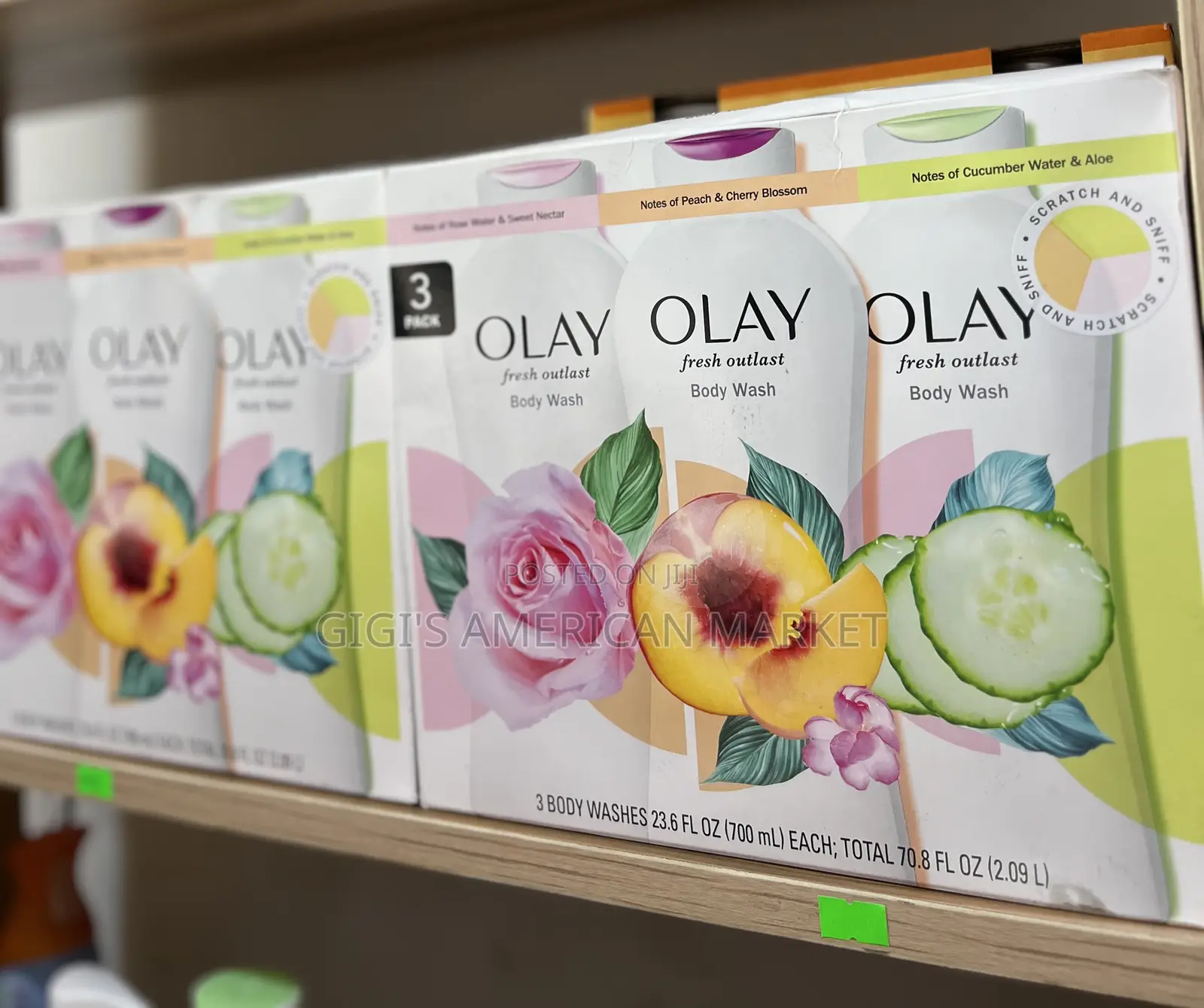 Olay Fresh Outlast Body Wash