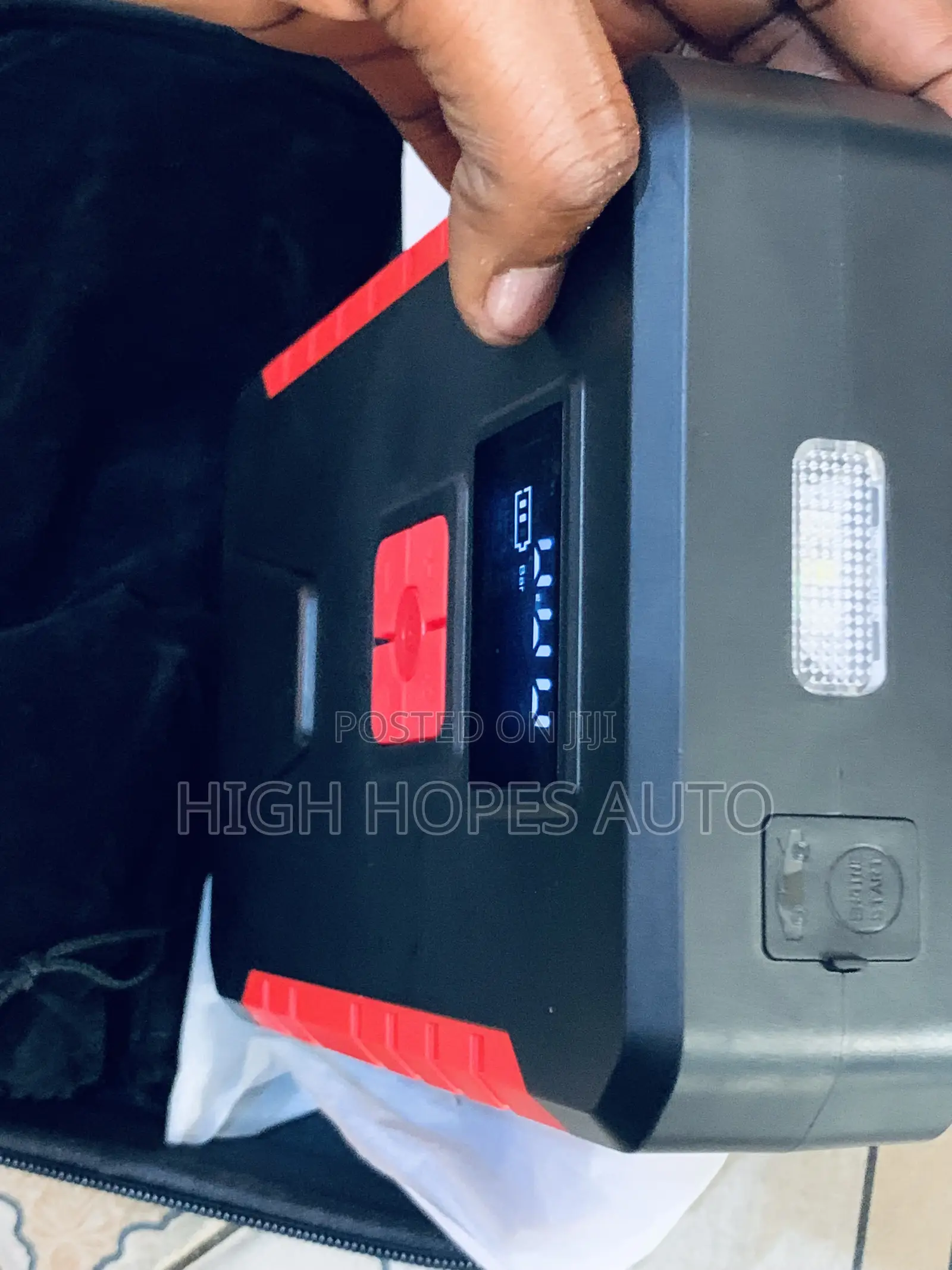 Car Jump Start Kit With Air Inflator.