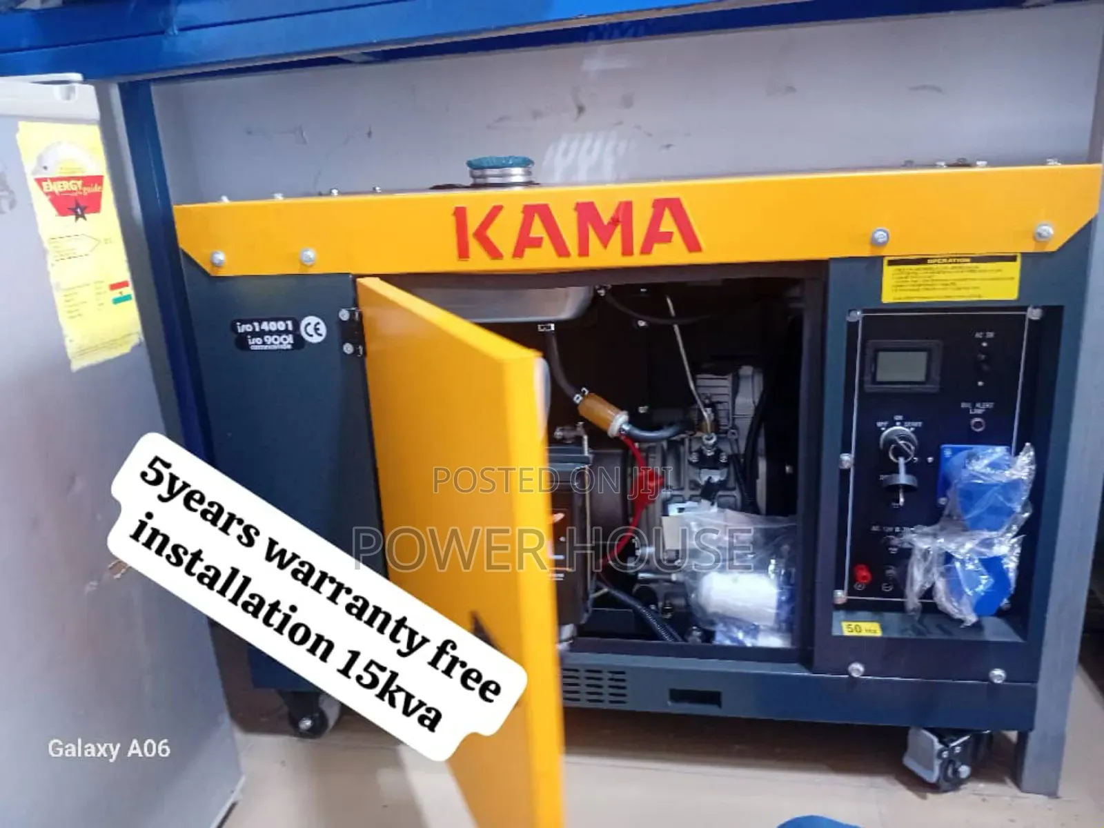 Orion Prime Kama Generator 15kva Kama 15kva
