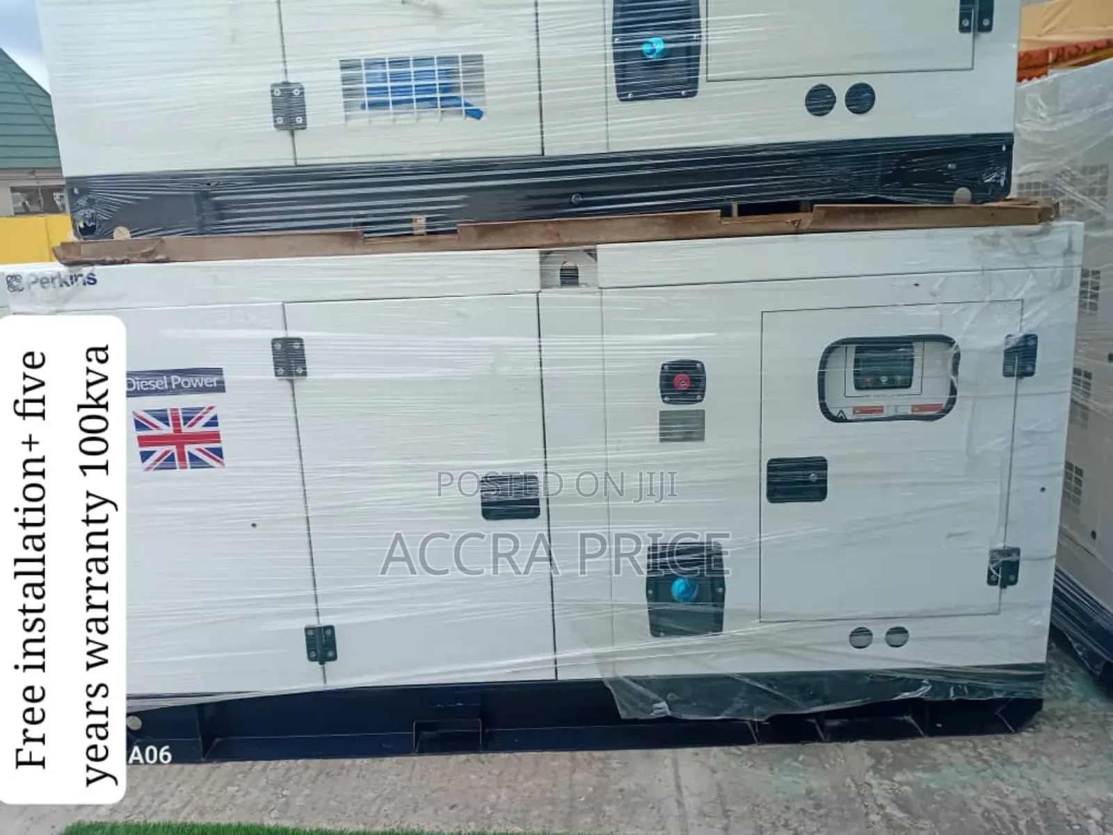 Efficient Energy Power 100kw Diesel Perkins Generator 100kw