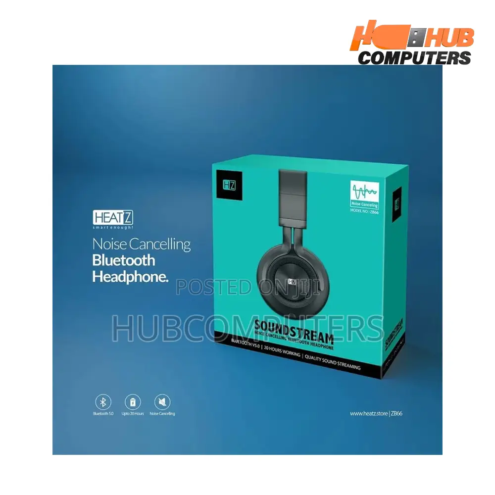Heatz Zb66 Sound Stream Noise Canceliation Bluetooth
