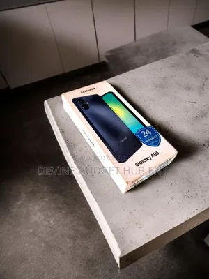 New Samsung Galaxy A06 128 GB Black