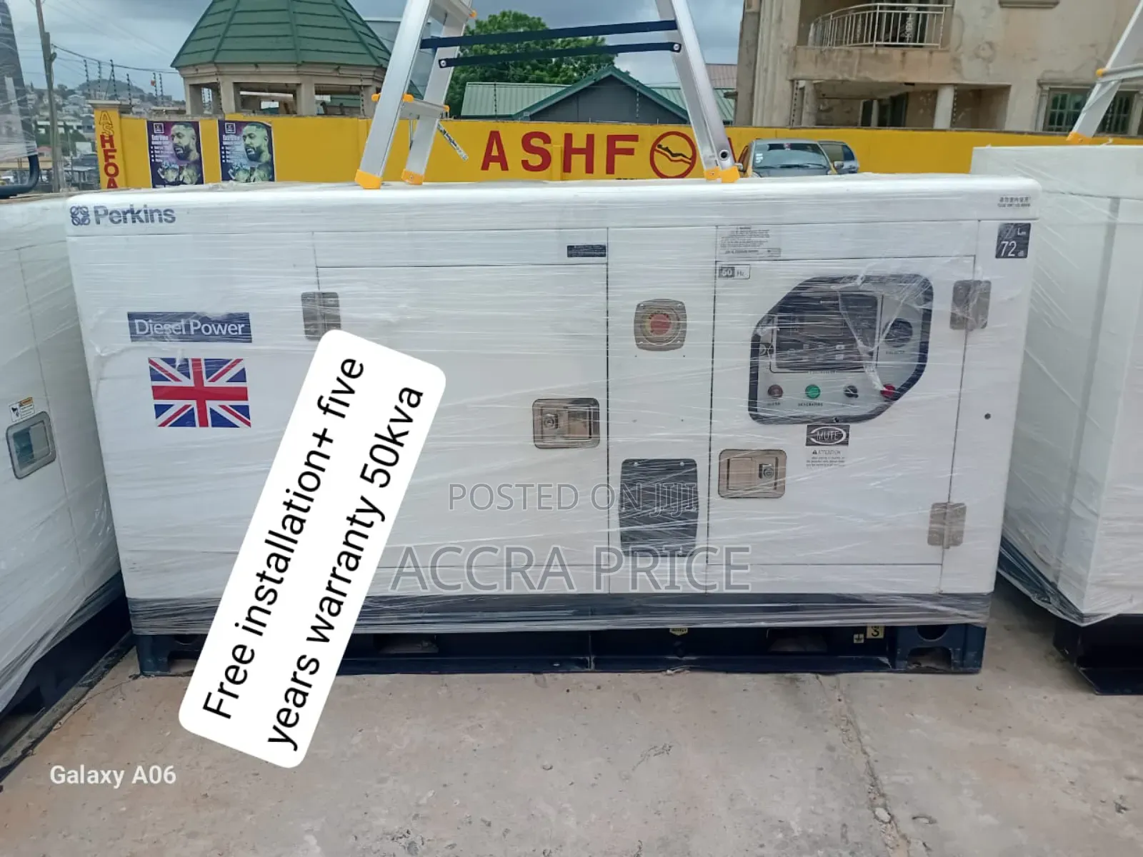 Efficient Energy Power 50kw Diesel Perkins Generator 50kw
