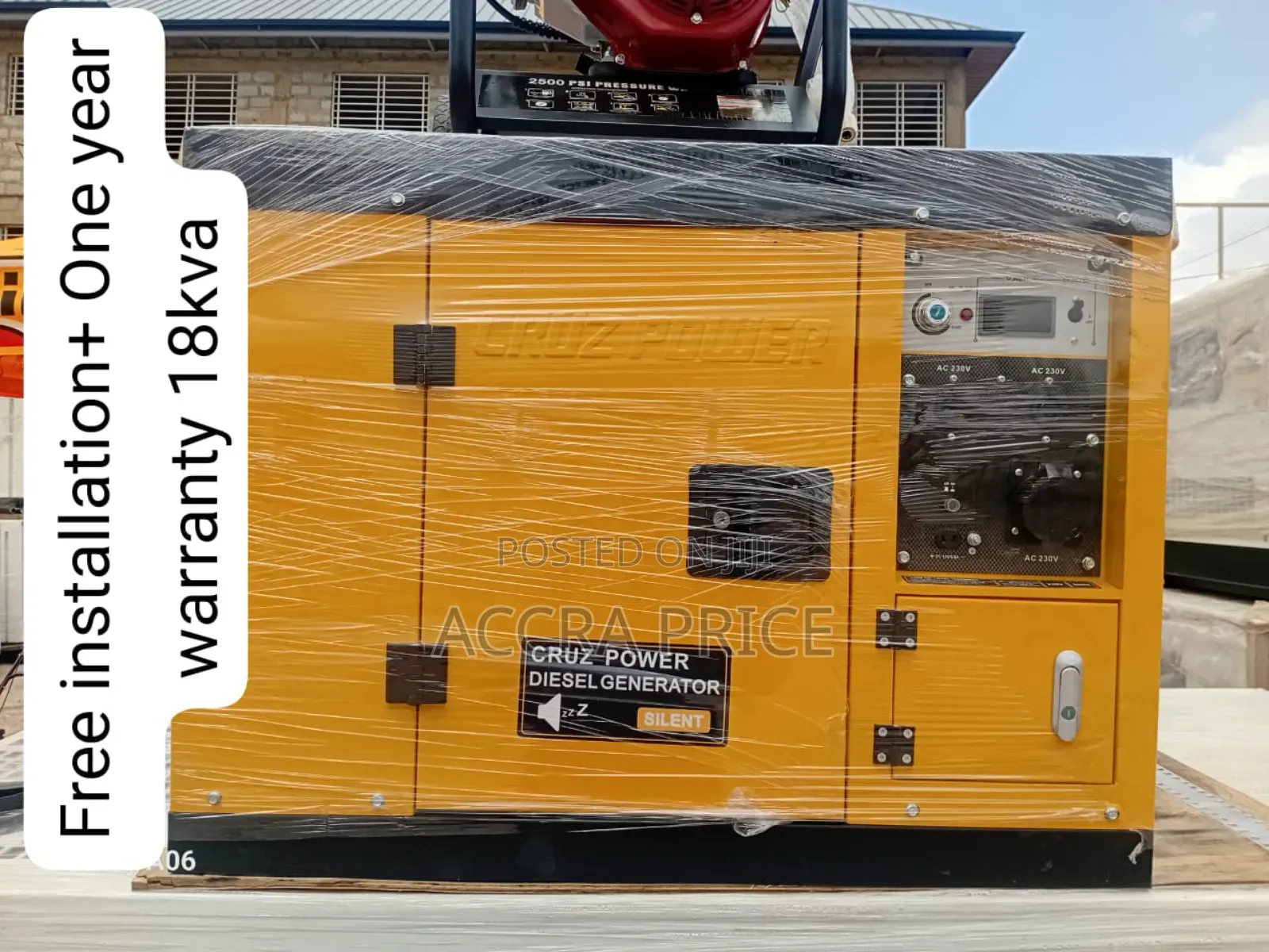 Efficient Energy Power 18kw Diesel Cruz Power Generator 18kw