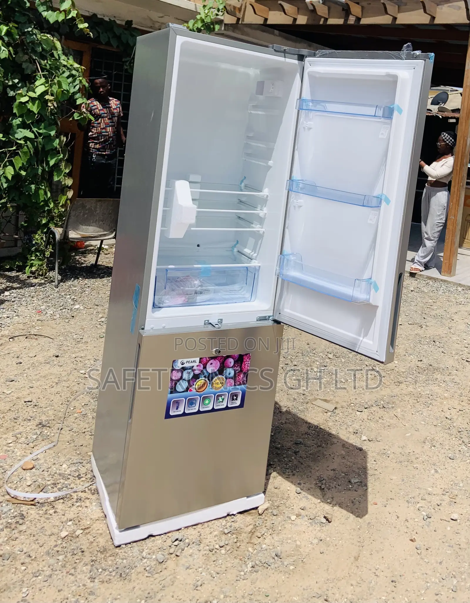 Pearl Fast Defrost Bottomfreezer Pf-406 Doubledoor Fridge