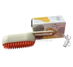 2 in 1 Dog and Cat Grooming Steam Brush