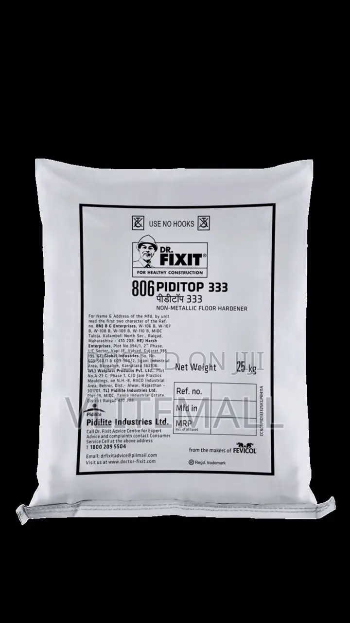 Dr. Fixit 806 Piditop 333 Non Metallic Floor Hardener 25kgr