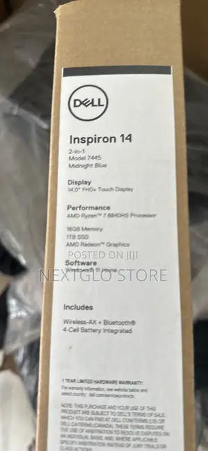 New Laptop Dell Inspiron 14 7447 16GB AMD Ryzen 7 SSD 1T