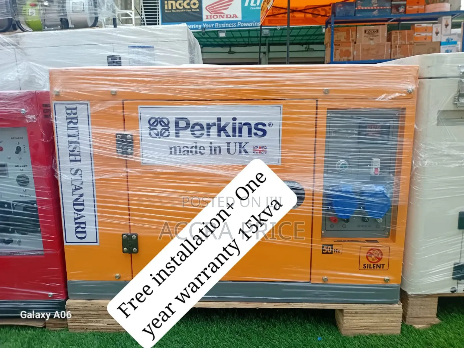 Power Without Compromise 15kva Perkins Diesel Gen 15kva