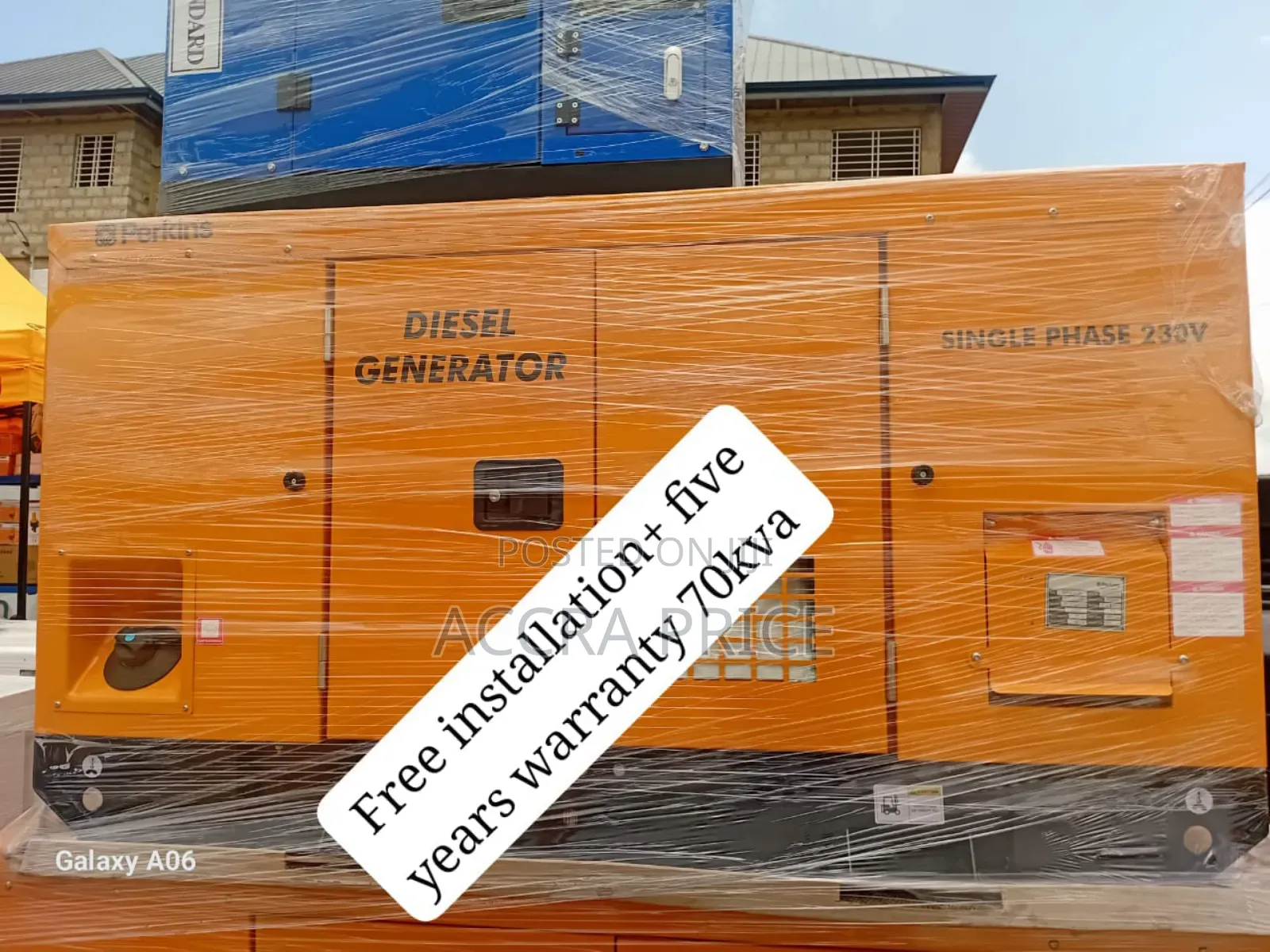 Power Without Compromise 70kva Perkins Diesel Gen 70kva