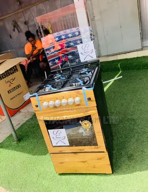 Shop Quality Light Wooden 4 Gas Cooker Oven 50x50