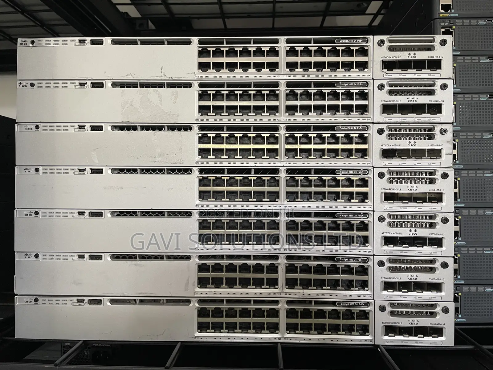 Cisco Catalyst 3850 24ports Poe+