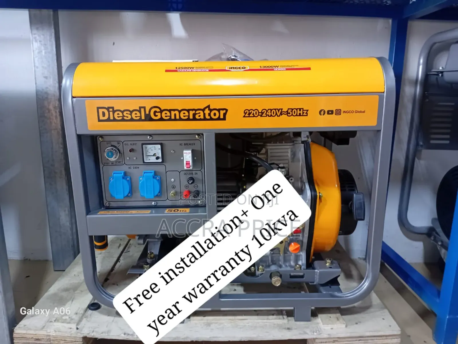Power Without Compromise 10kva Ingco Diesel Gen 10kva