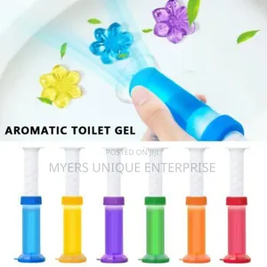 Toilet Fragrance and Disinfectant Gel, Price for 4