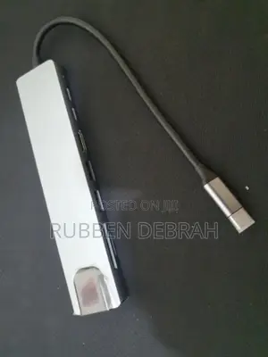 Usb C Hub 8 in 1 Type C 3.1 to Hdmi Adapter With Rj45 Sd