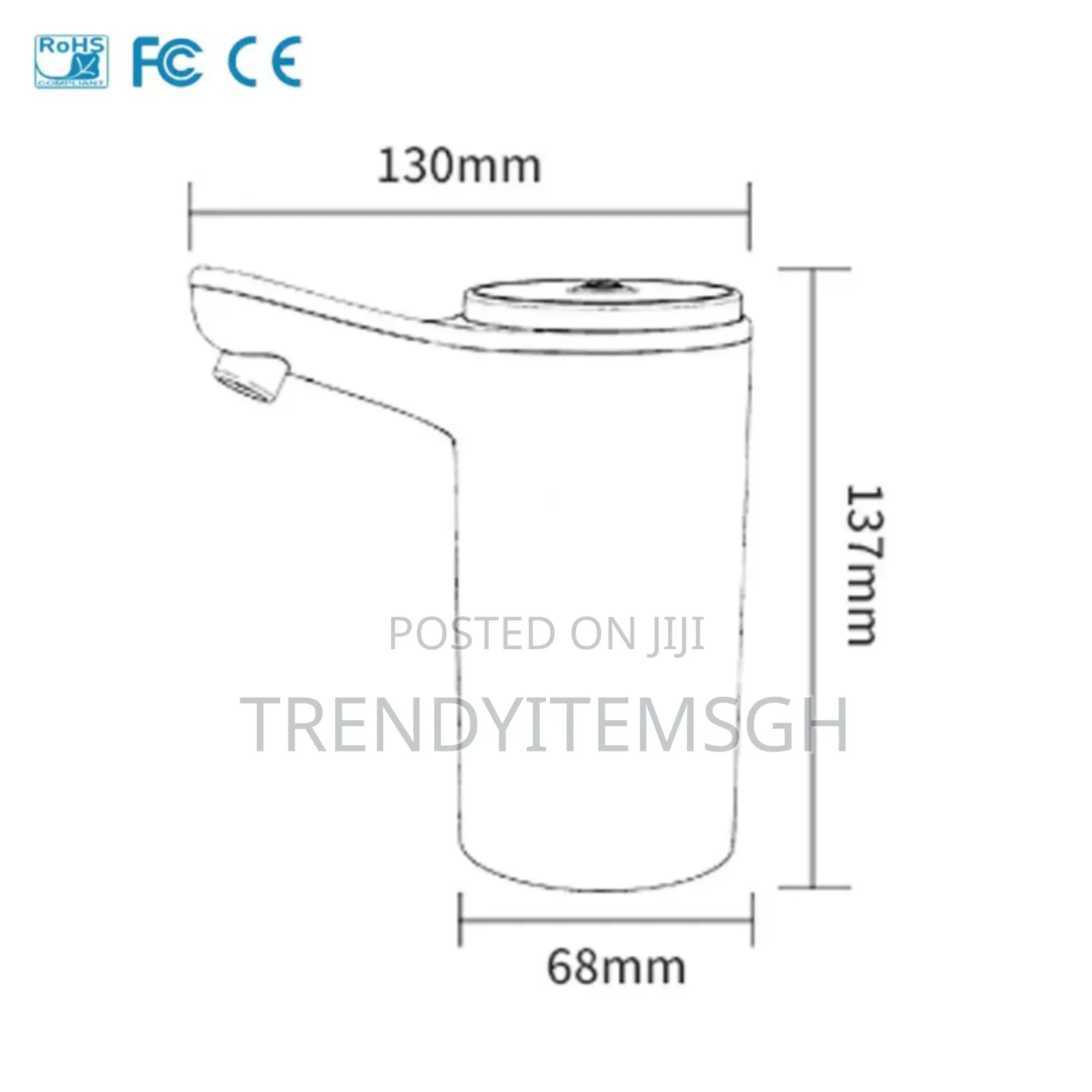 Rechargeable Electric Automatic Water Dispenser Pump